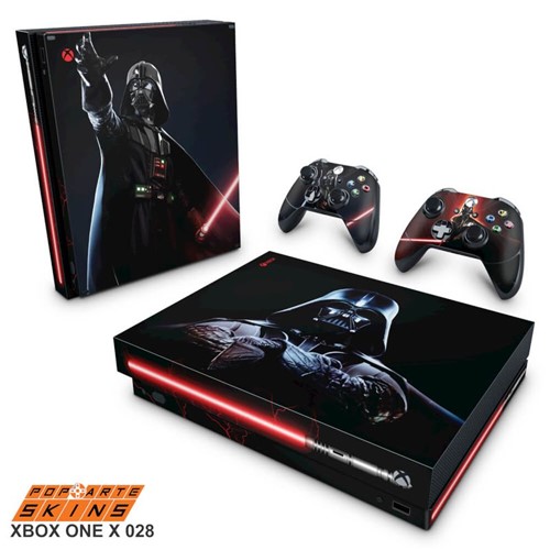 Xbox One X Skin - Star Wars - Darth Vader Adesivo Brilhoso