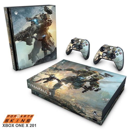 Xbox One X Skin - Titanfall 2 Adesivo Brilhoso
