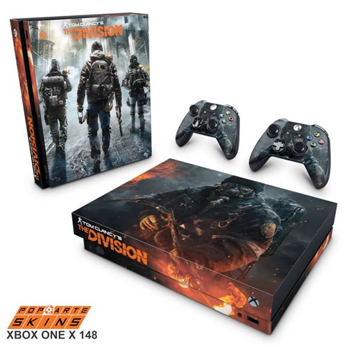 Xbox One X Skin - Tom Clancy's The Division Adesivo Brilhoso