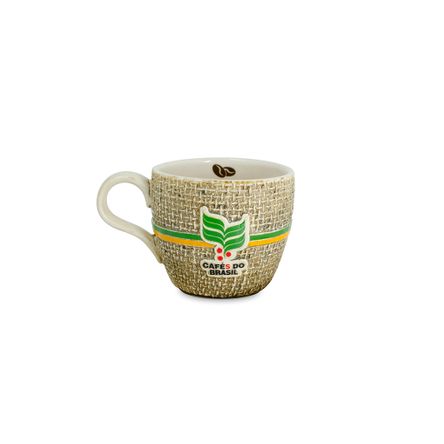 Xícara 150ml (cafés do Brasil) - Areia