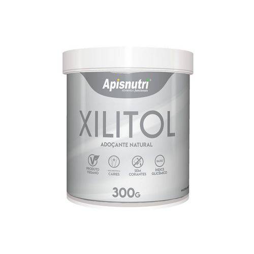 Xylitol Adoçante Natural - Apisnutri - 300g