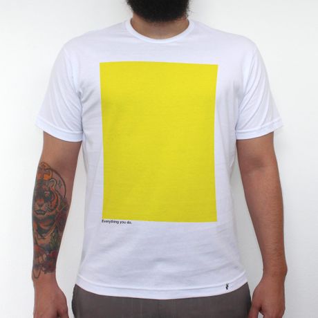 Yellow - Camiseta Clássica Masculina