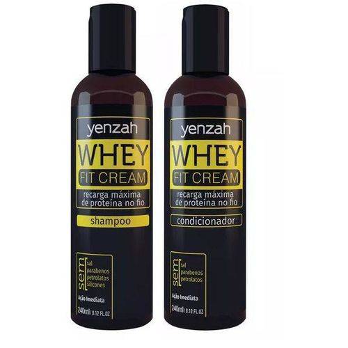 Yenzah - Kit Fit Cream ( Shampoo + Condicionador ) - 240 Ml + 240 Ml
