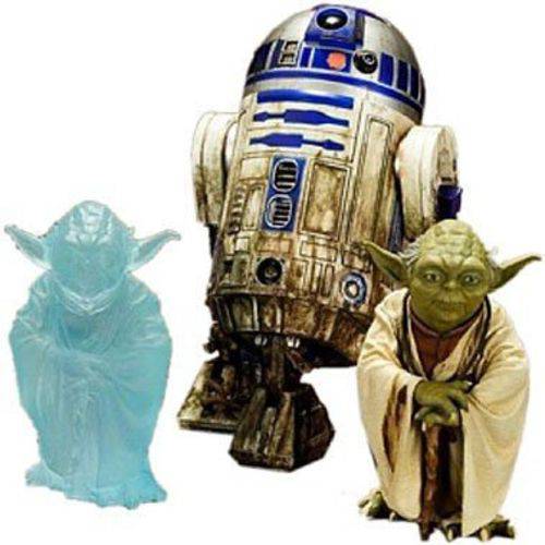 Yoda e R2-d2 Artfx - Star Wars Kotobukiya 1:10