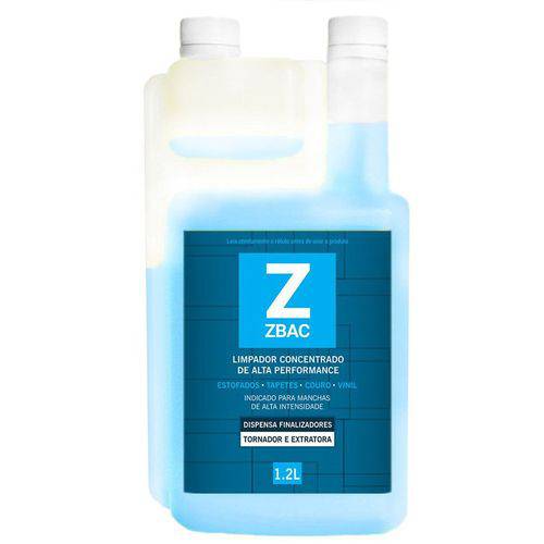 Zbac Bactericida Alvejante e Finalizador com Dosador 1,2lt SOS Pro