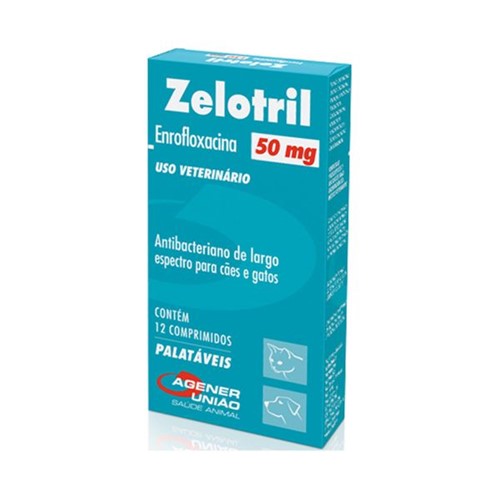 Zelotril 50mg - 12 Comprimidos
