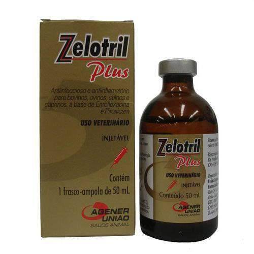 Zelotril Plus Injetável - Frasco - 50 Ml