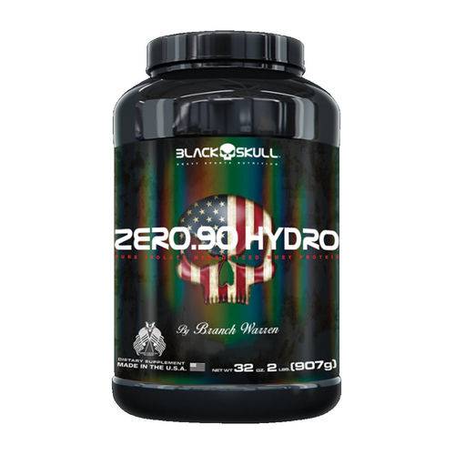 Zero90 Hydro - Pote 907g - Black Skull - Sabor Baunilha