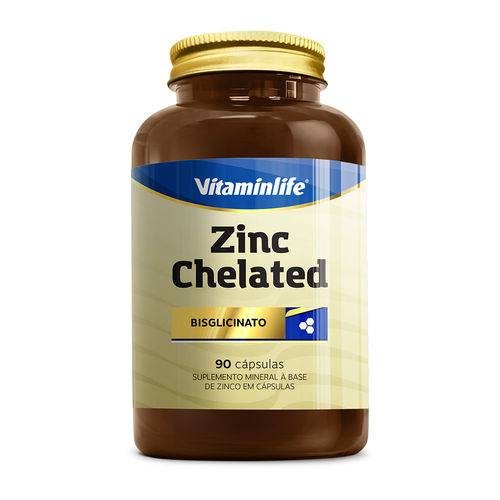 Zinc Chelated (90 Capsulas) Vitamin Life