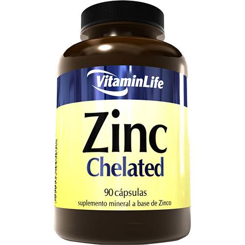 Zinc Chelated (Zinco Quelato) (90 Caps)