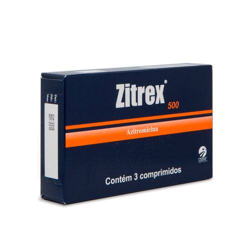 Zitrex 500 Mg - 3 Comprimidos