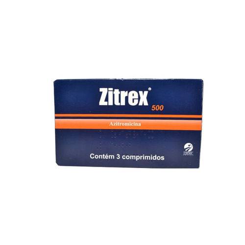 Zitrex 500mg 3 Comp. CEPAV Antibiótico