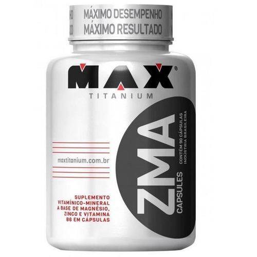 Zma 90 Cápsulas Max Titanium- Aumento de Testosterona