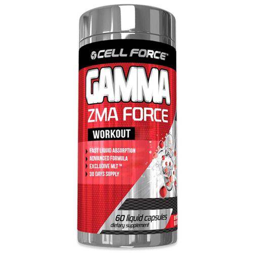Zma Gamma Force - 60 Liquid Cápsulas - Cell Force