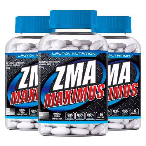 ZMA Maximus – 3 Un de 120 Tabletes - Lauto