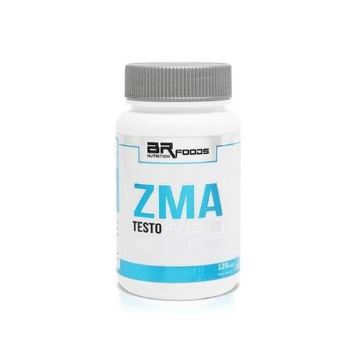 ZMA Testo Foods BR Nutrition Foods 120 Cáps
