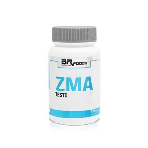 ZMA Testo Foods BR Nutrition Foods 120 Cáps