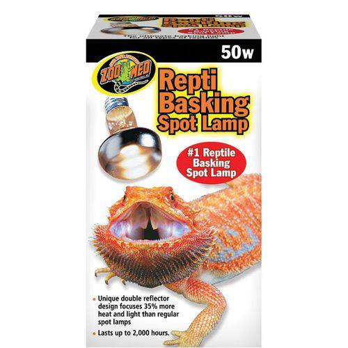 Zoomed Repti Basking Spot Lamp Sl-50 50W ( Lampada Refletora ) 127V