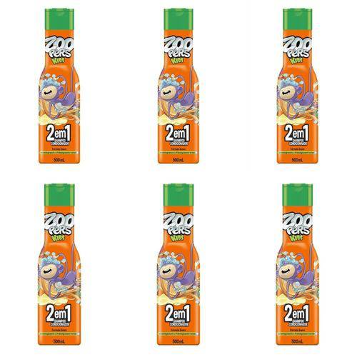 Zoopers Kids 2em1 Shampoo 500ml (kit C/06)