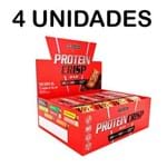 04 Caixas Protein Crisp Bar Cx 12un - Integralmédica
