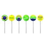 12 Picks Decorativos Vai Brasil Sortido