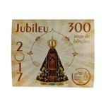Cartão com Mini Terço - 300 Anos de Aparecida | SJO Artigos Religiosos
