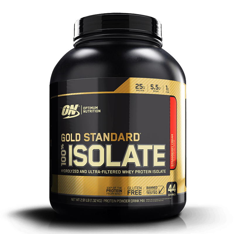 100% Whey Gold Isolate (2.91lbs/1320g) Optimum Nutrition