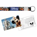 10un Tag e Fita Personalizada Mickey para Identificação de Malas de Viagem a Disney