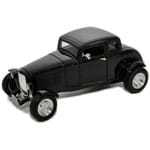 1932 Ford Five-window Coupe 1:18 Motormax Preto