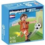 4735 Playmobil Esportes Jogador de Futebol Holanda