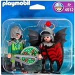 4912 Playmobil - Blister Pequeno - Guerreiros Medievais