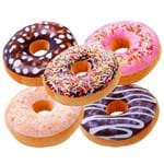5 Almofadas Criativas Decorativas Magma Rosquinha Donut