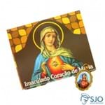 50 Cartões com Medalha do Imaculado Coração de Maria | SJO Artigos Religiosos
