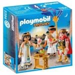5394 Playmobil Romanos Cleópatra e Júlio César