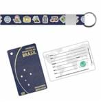 5un Tag e Fita Personalizada Passaporte para Identificação de Malas de Viagem