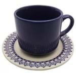 6 Xícaras de Chá com Pires - 200ml - Donna Grecia Oxford
