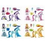 6166 Playmobil Princesas com Cavalos Coleção Completa