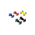 Mini Fórmula I Colorido - Pacote com 5 Unidades