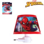 Abajur Luminaria de Tomada de Led Homem Aranha Spider Man Bivolt na Cartela