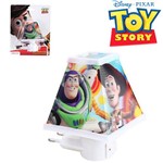 Abajur Luminaria de Tomada de Led Quadrada Toy Story Bivolt na Cartela