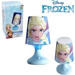 Abajur Luminaria Infantil de Led a Pilha Frozen na Caixa
