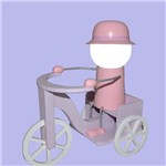 Abajur - Luminária Infantil LED - Triciclo