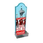 Abridor de Garrafa de Parede Coca-Cola Engradado Garrafas Vintage