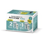 Accu Chek Active com 150 Tiras para Medidor de Glicose - Roche