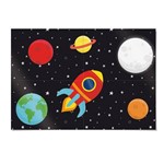 Acessórios para Festa - Painel Decorativo - 66x46 Cm - Astronauta - Cromus
