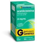 Acetilcisteina Eurofarma 20mg ACETILCISTEINA 20MG 100ML(G)EUROFARMA