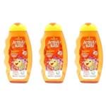 Acqua Kids Cabelos Cacheados Shampoo 400ml (kit C/03)