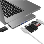 Adaptador Hub Macbook Pro USB-C Tipo C Multiportas Hdmi 4K USB 3.0 SdCard