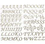 Adesivo Alfabeto Glitter Maiusc Historia Dourado Ad1272 - Toke e Crie By Flavia Terzi