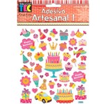 Adesivo Artesanal Toke e Crie 143x171mm Ad1066 - Festa de Aniversário 10321